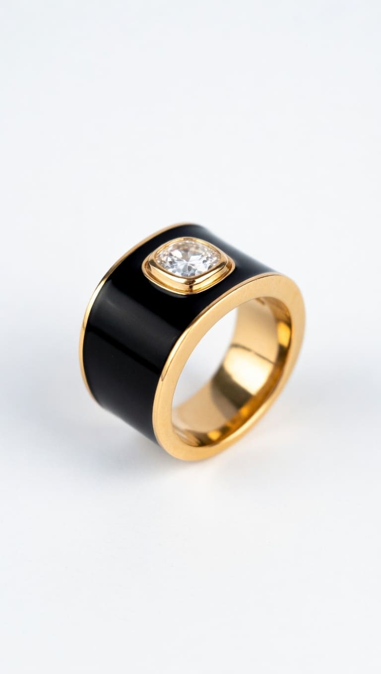 Black Diamond Ring